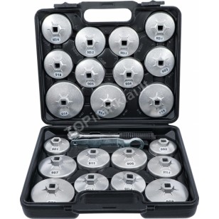 Tepalo filtro lėkštelių rinkinys | lietas aliuminis | 12,5 mm (1/2) | 23 vnt. (1035) Tepalo filtro lėkštelių rinkinys | lietas aliuminis | 12,5 mm (1/2) | 23 vnt. (1035)